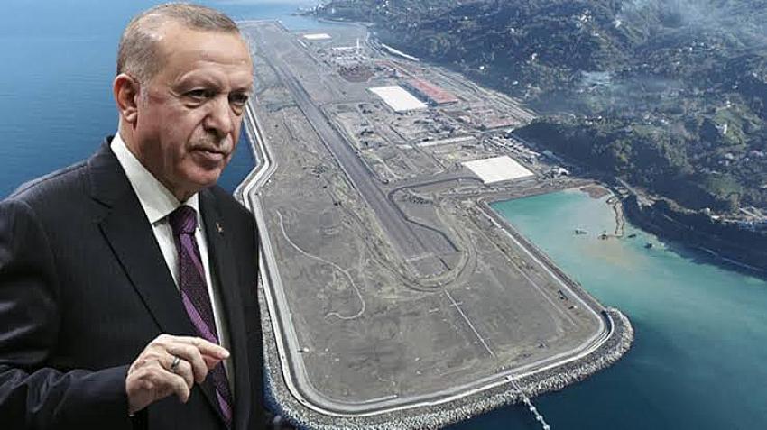 Cumhurbaşkanı Erdoğan Açıkladı; Rize-Artvin Havaalanı Açılış Tarihi Belli Oldu