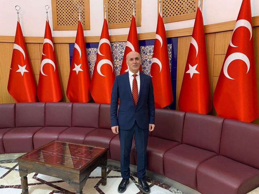 Mhp milletvekili aday adayı Erkan Çağatay Kuruoğlu adaylık başvurusunu yaptı
